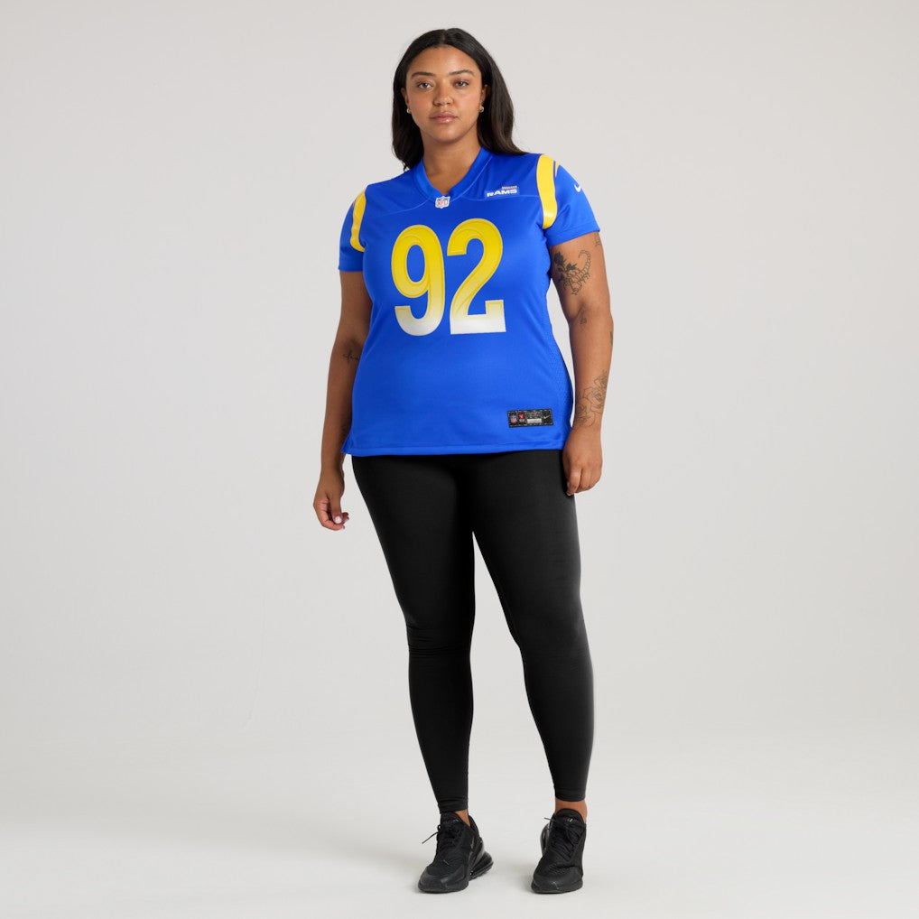 Harrison Mevis  Women's Team Game Jersey - Los Angeles Rams Jerseys