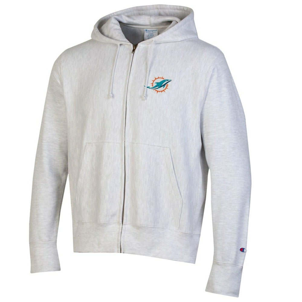 Reverse Weave Full-Zip Hoodie - Miami Dolphins Hoodies
