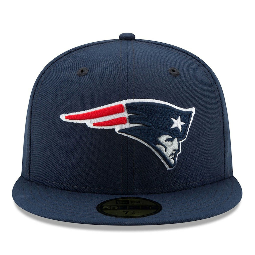 Super Bowl LX Side Patch 59FIFTY Fitted Hat - New England Patriots Hats
