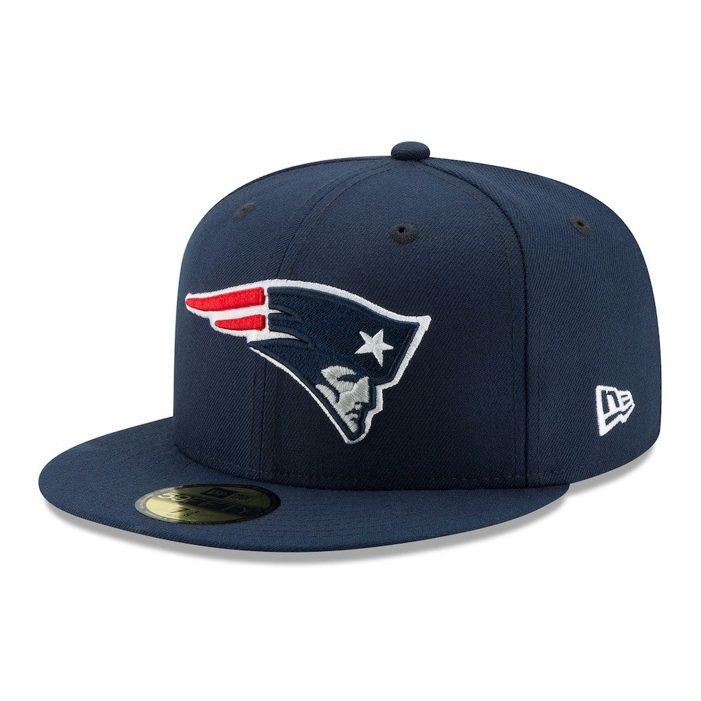 Super Bowl LX Side Patch 59FIFTY Fitted Hat - New England Patriots Hats