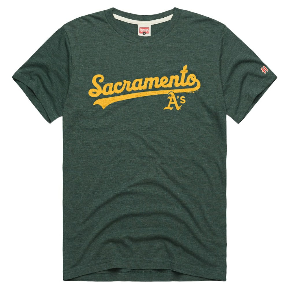 Green Athletics Homage Tri-Blend Hyperlocal T-Shirt