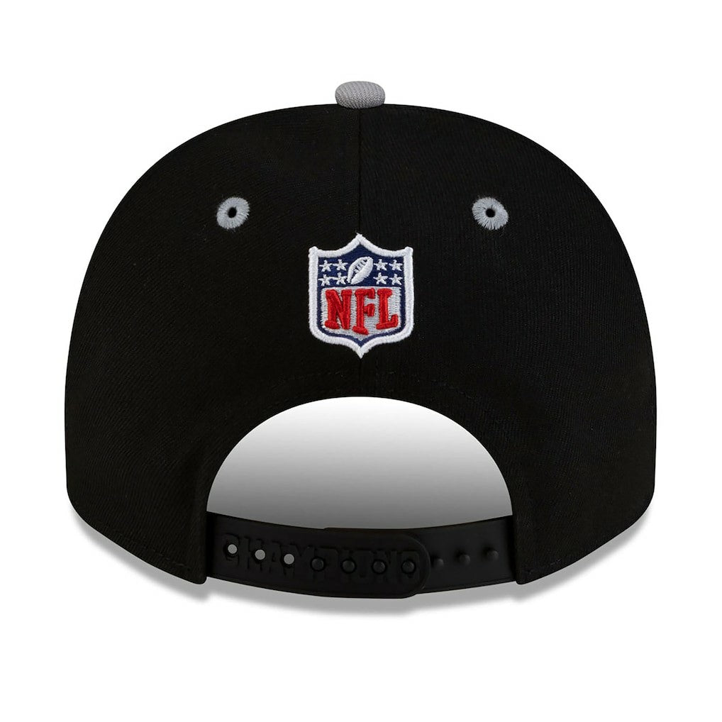 2025 AFC Champions Locker Room Trophy Collection A-Frame 9FIFTY Snapback Hat - New England Patriots Hats