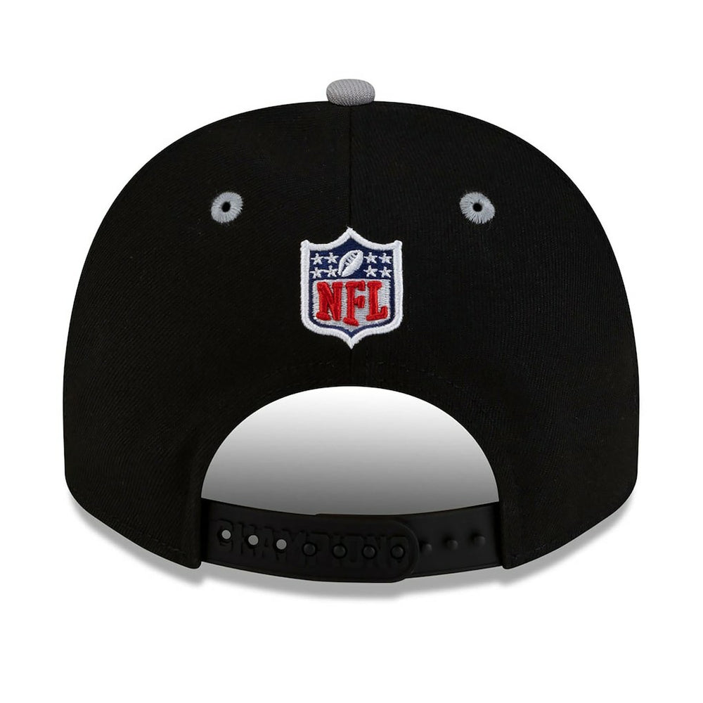 2025 AFC Champions Locker Room Trophy Collection A-Frame 9FIFTY Snapback Hat - New England Patriots Hats