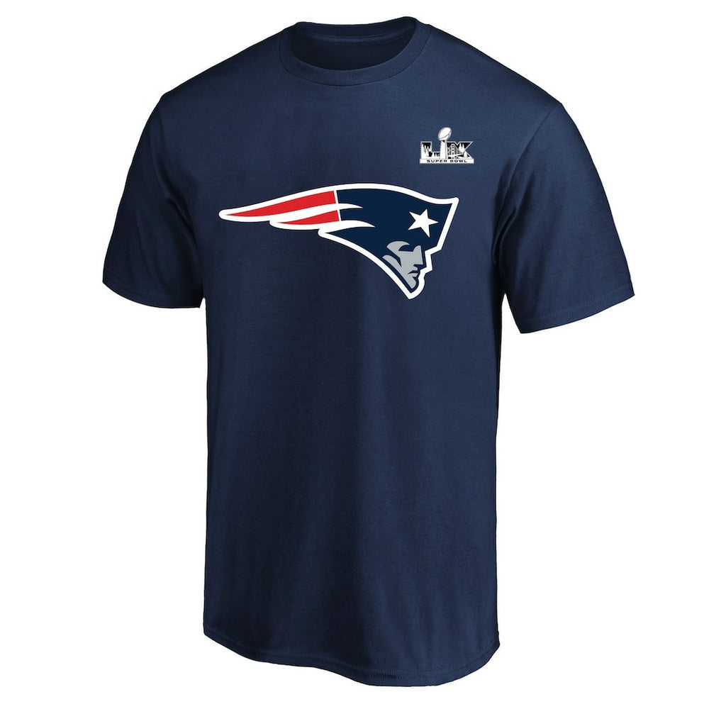 Drake Maye  Super Bowl LX Patch Big & Tall Name & Number T-Shirt - New England Patriots T-shirts