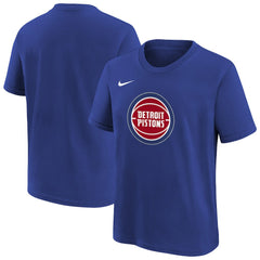 Nike Detroit Pistons Youth Team Essential Logo T-Shirt sale