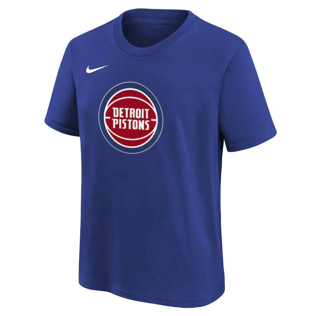 Nike Detroit Pistons Youth Team Essential Logo T-Shirt sale