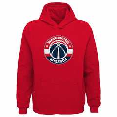 Washington Wizards Outerstuff Youth Primary Logo Pullover Hoodie