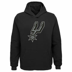 San Antonio Spurs Outerstuff Youth Primary Logo Pullover Hoodie