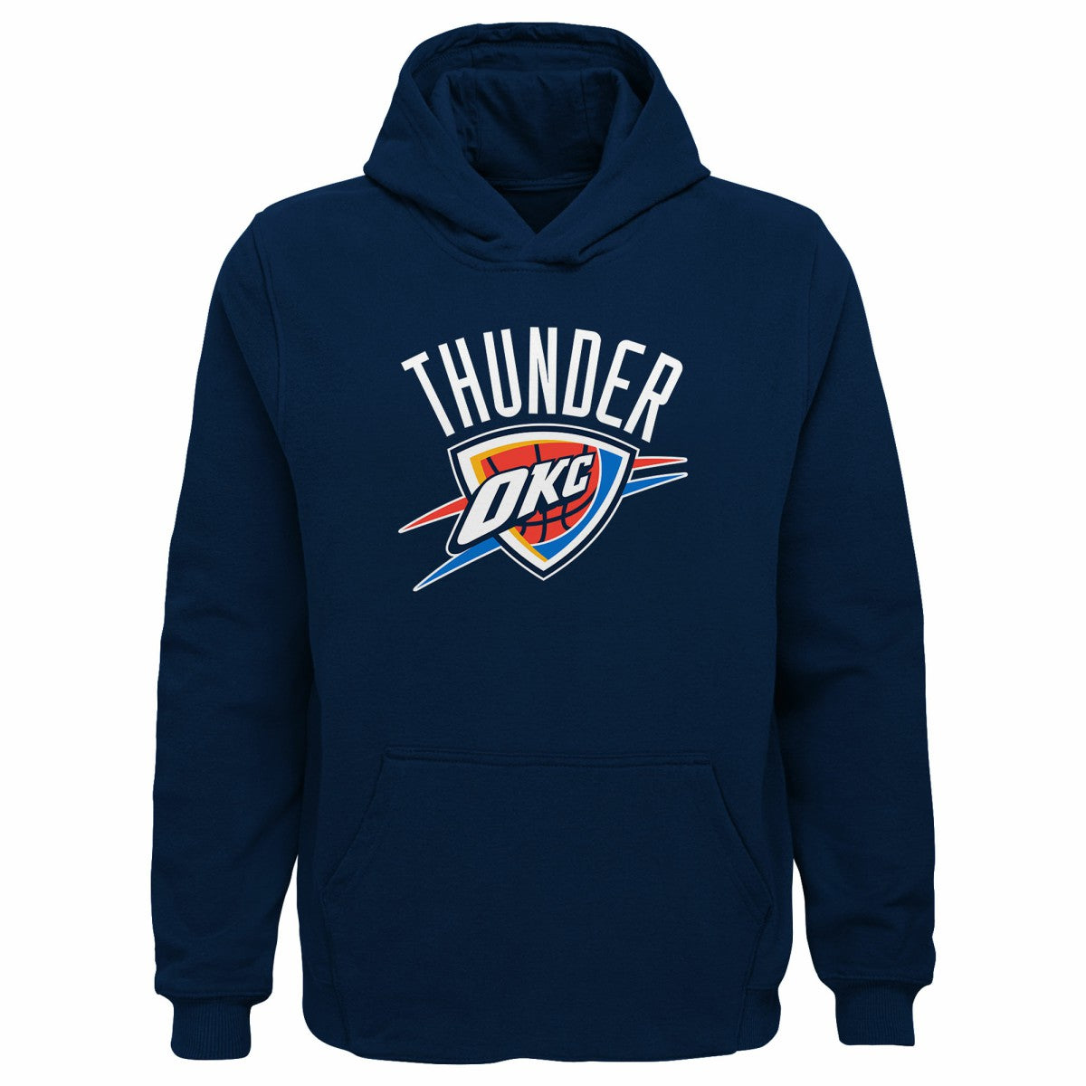Oklahoma City Thunder Outerstuff Youth Primary Logo Pullover Hoodie