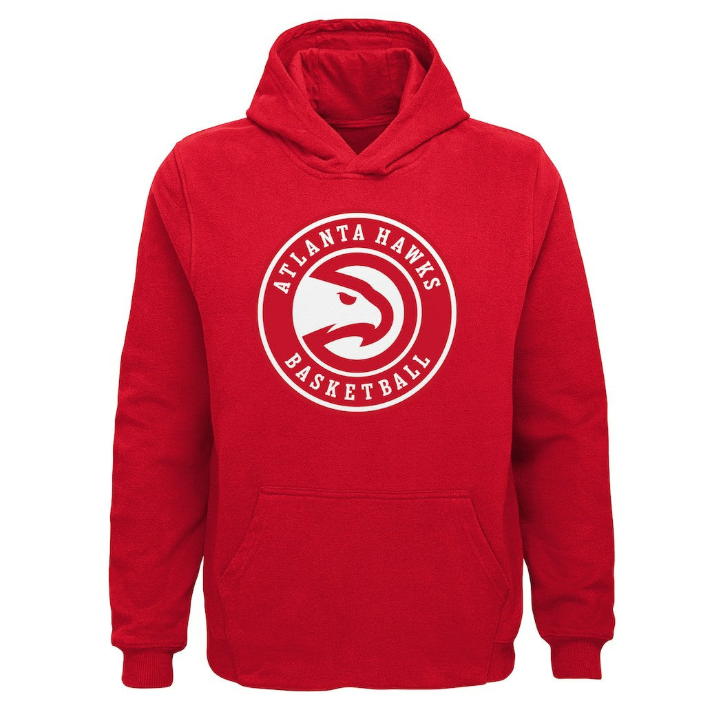 Atlanta Hawks Outerstuff Youth Primary Logo Pullover Hoodie