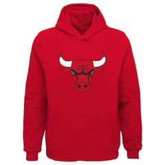 Chicago Bulls Outerstuff Youth Primary Logo Pullover Hoodie
