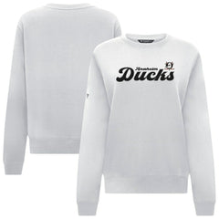NHL Anaheim Ducks Levelwear Women's Yvette Big Script Tri-Blend Sweatshirt