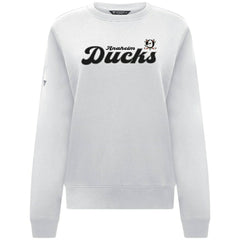 NHL Anaheim Ducks Levelwear Women's Yvette Big Script Tri-Blend Sweatshirt