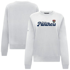 NHL Florida Panthers Levelwear Women's Yvette Big Script Tri-Blend Sweatshirt