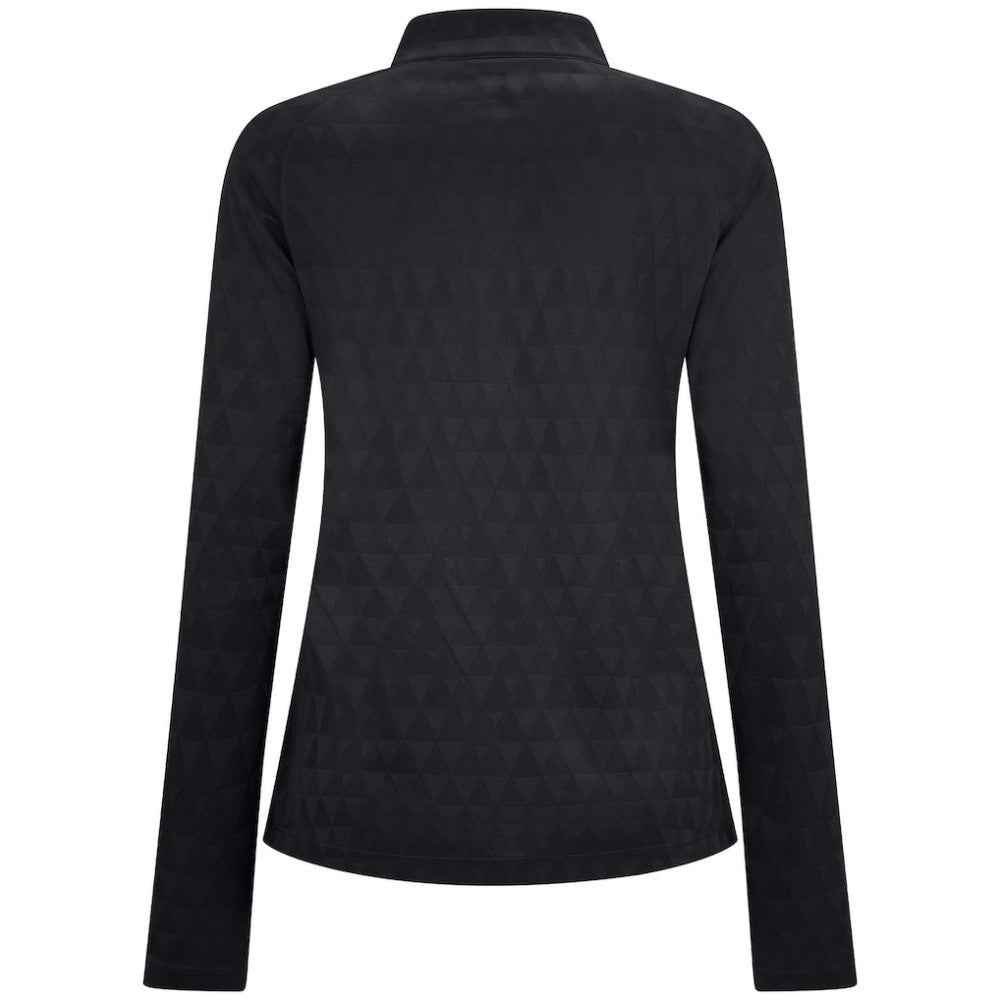NHL Nashville Predators Levelwear Women's Spike Raglan Quarter-Zip Top