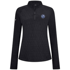 NHL Tampa Bay Lightning Levelwear Women's Spike Raglan Quarter-Zip Top