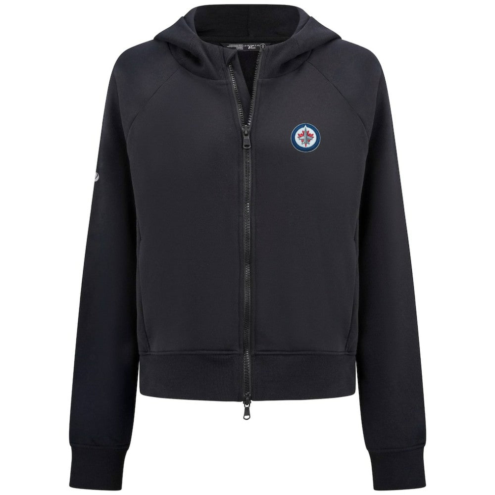 NHL Winnipeg Jets Levelwear Women's Judd Raglan Full-Zip Hoodie