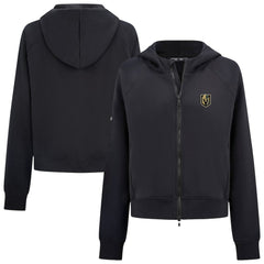 NHL Vegas Golden Knights Levelwear Women's Judd Raglan Full-Zip Hoodie