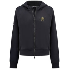 NHL Vegas Golden Knights Levelwear Women's Judd Raglan Full-Zip Hoodie