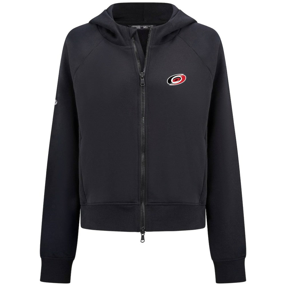 NHL Carolina Hurricanes Levelwear Women's Judd Raglan Full-Zip Hoodie