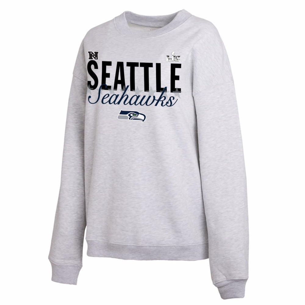 WEAR by Erin Andrews Women's Super Bowl LX Fleece Sweatshirt - Seattle Seahawks Sweatshirts