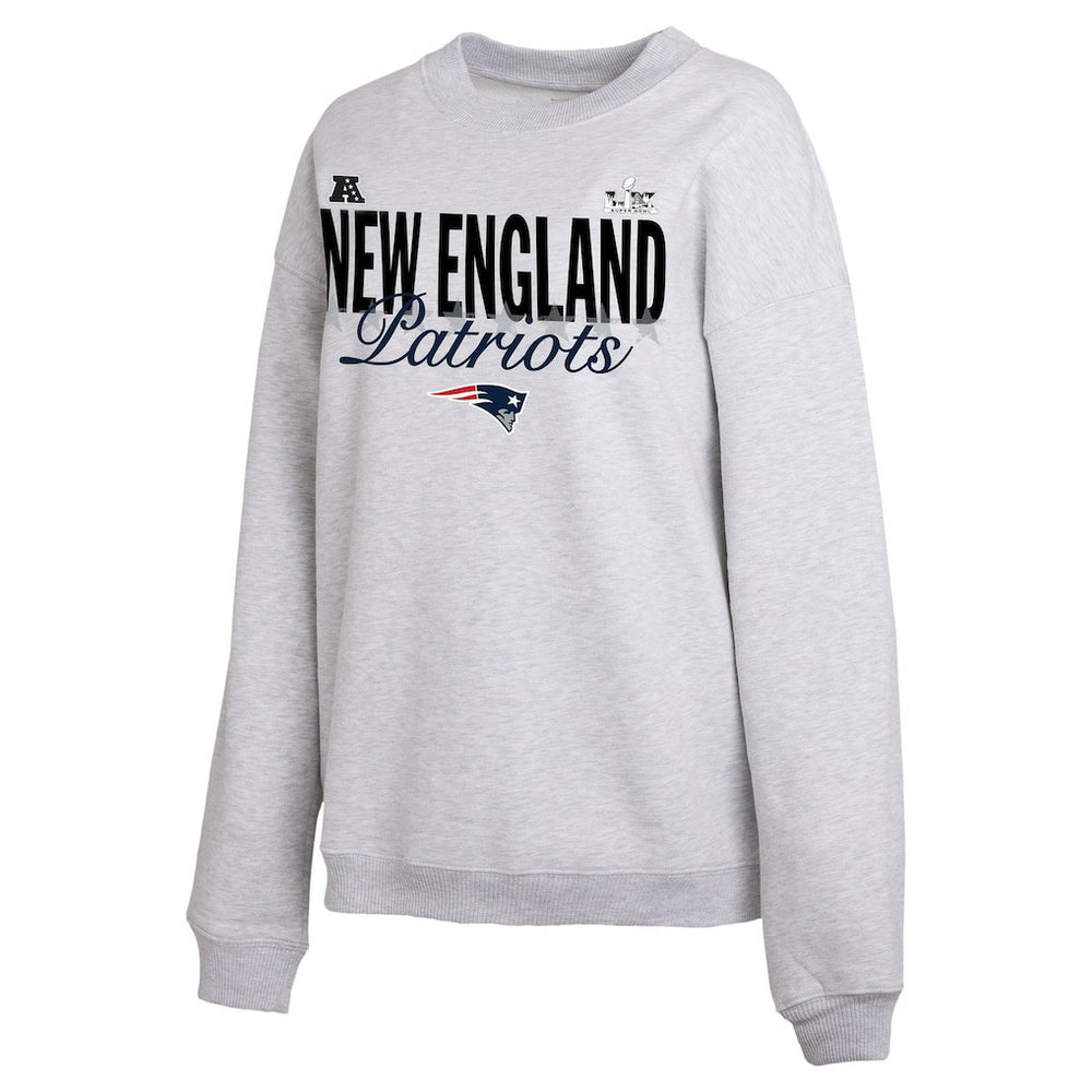 WEAR by Erin Andrews Women's Super Bowl LX Fleece Sweatshirt - New England Patriots Sweatshirts