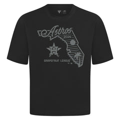 Black Houston Astros Levelwear Sunrise Luxe Signature Knit T-Shirt