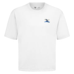 White Tampa Bay Rays Levelwear Panoramic Luxe Signature Knit T-Shirt