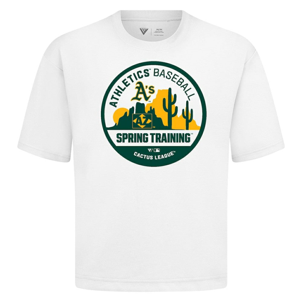White Athletics Levelwear Spring Training Badge Luxe Signature Knit T-Shirt
