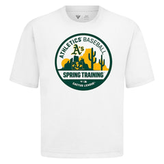 White Athletics Levelwear Spring Training Badge Luxe Signature Knit T-Shirt