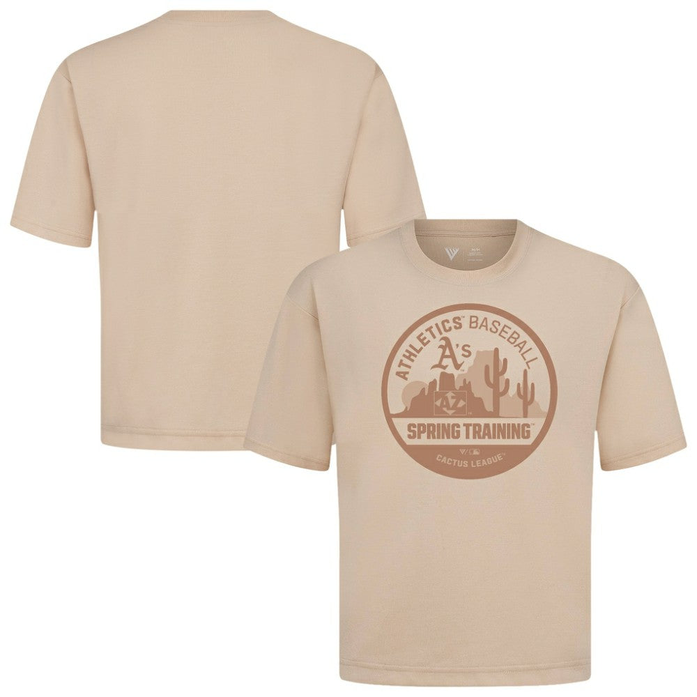 Khaki Athletics Levelwear Spring Training Badge Luxe Signature Knit T-Shirt