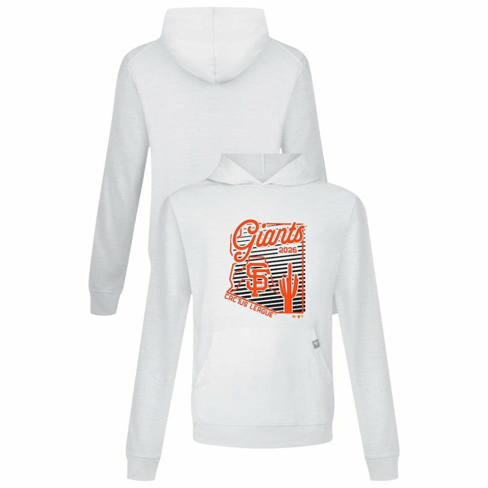 White San Francisco Giants Levelwear Sunrise Relay Hoodie