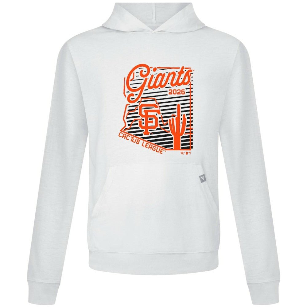 White San Francisco Giants Levelwear Sunrise Relay Hoodie