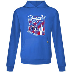 Royal Texas Rangers Levelwear Sunrise Relay Hoodie