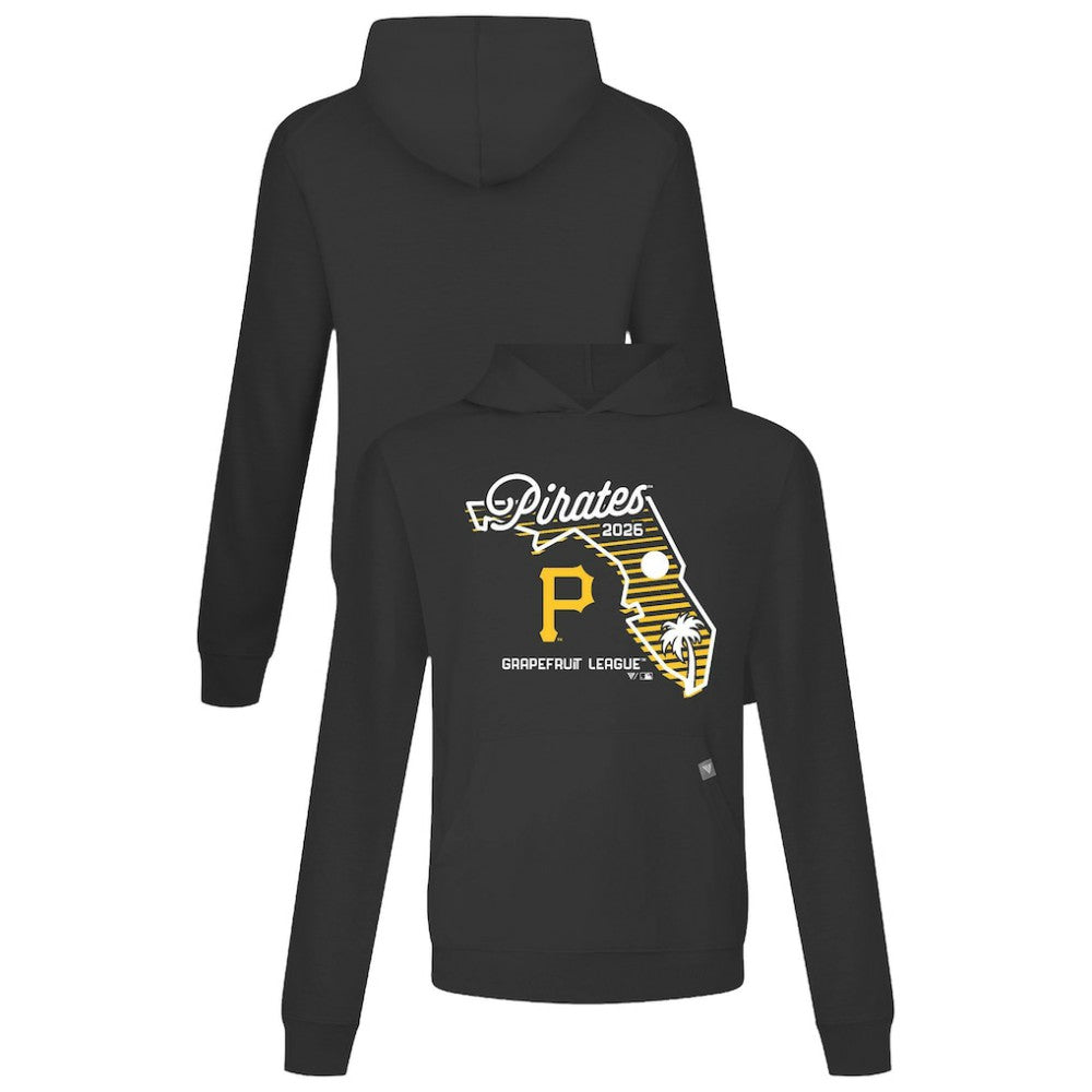 Black Pittsburgh Pirates Levelwear Sunrise Relay Hoodie