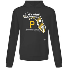 Black Pittsburgh Pirates Levelwear Sunrise Relay Hoodie