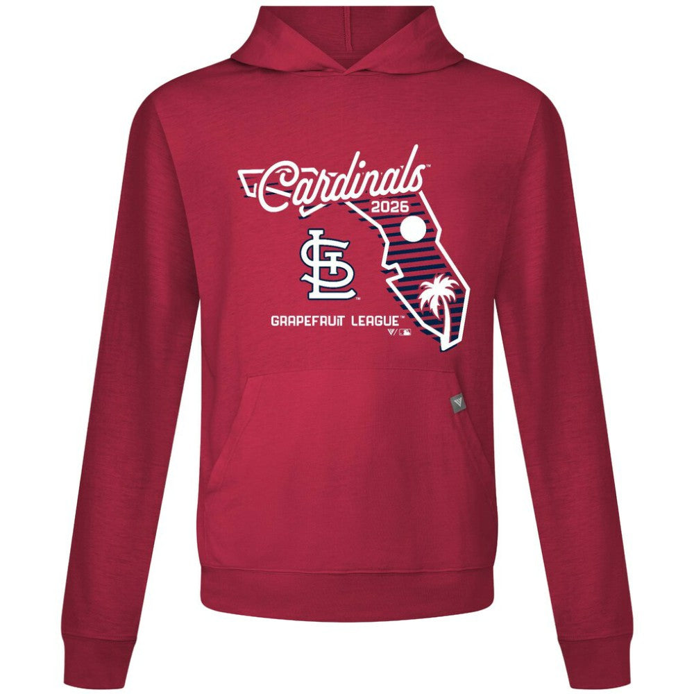 Red St. Louis Cardinals Levelwear Sunrise Relay Hoodie