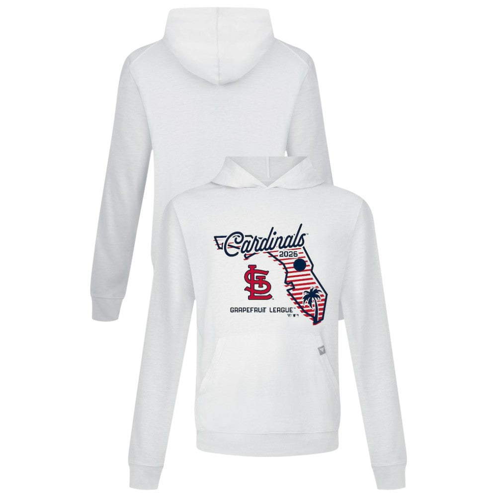 White St. Louis Cardinals Levelwear Sunrise Relay Hoodie