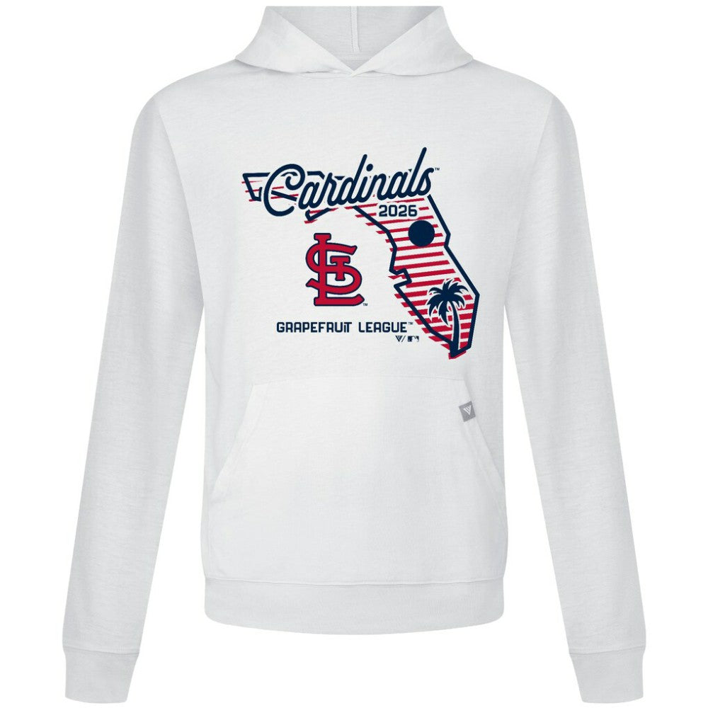 White St. Louis Cardinals Levelwear Sunrise Relay Hoodie