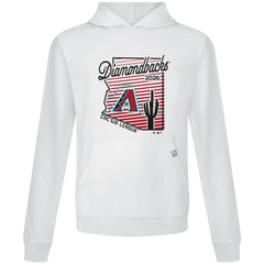 White Arizona Diamondbacks Levelwear Sunrise Relay Hoodie