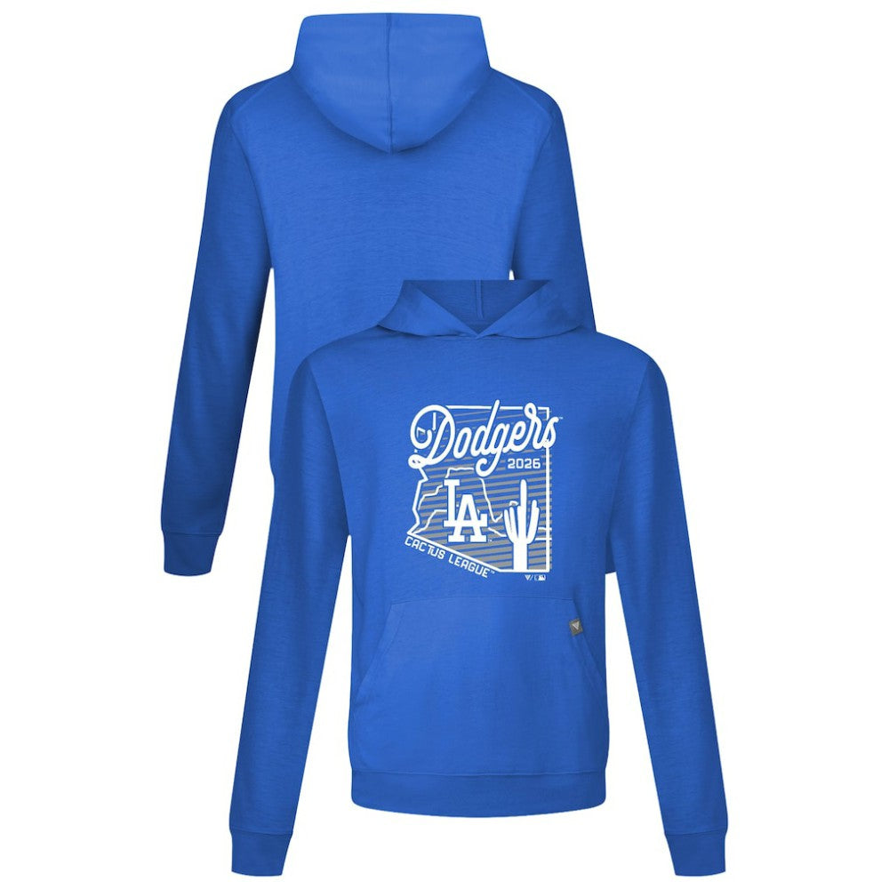 Royal Los Angeles Dodgers Levelwear Sunrise Relay Hoodie
