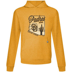 Gold San Diego Padres Levelwear Sunrise Relay Hoodie