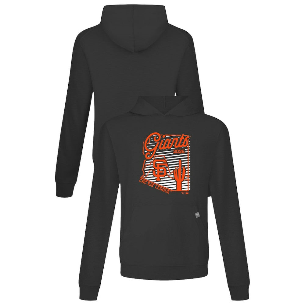 Black San Francisco Giants Levelwear Sunrise Relay Hoodie