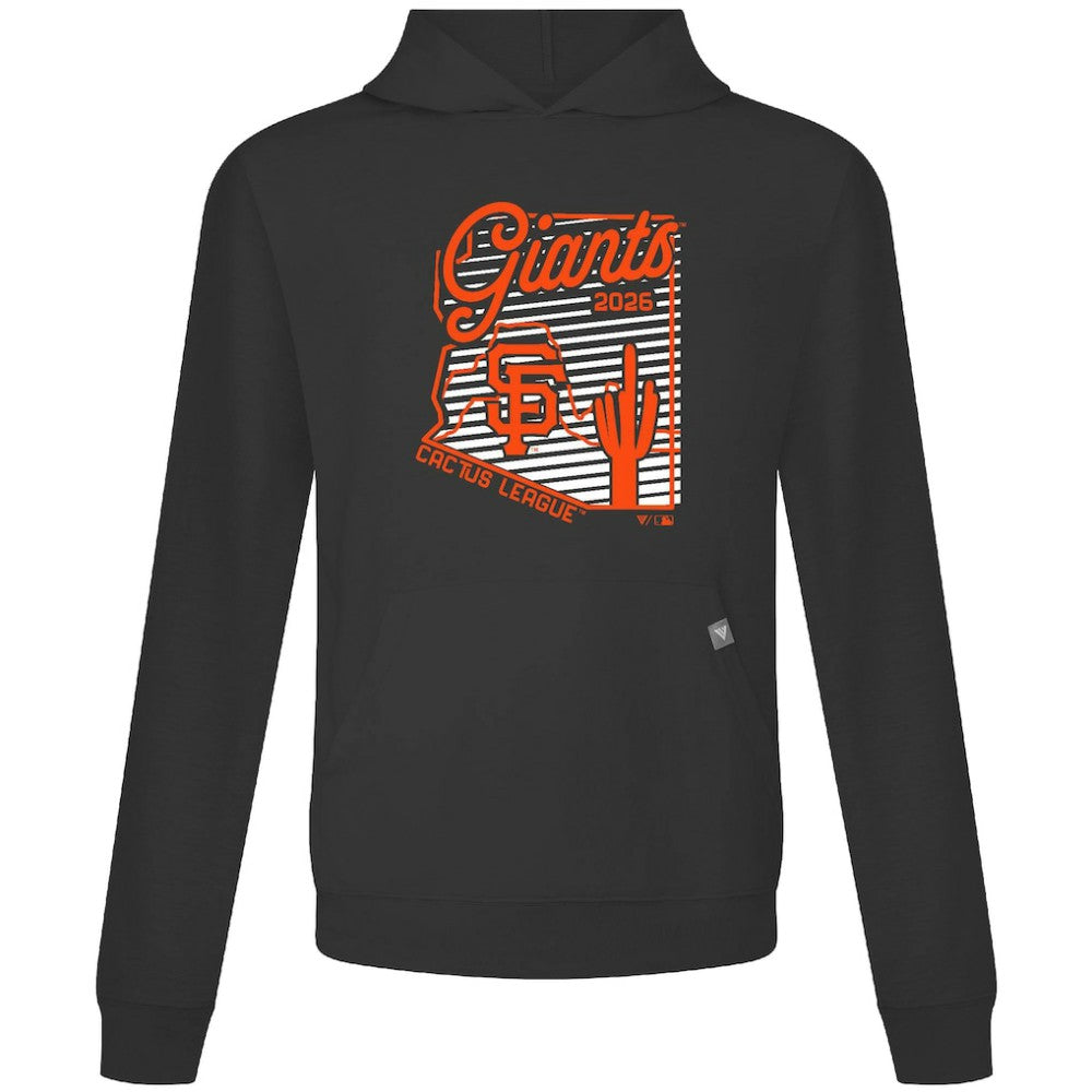 Black San Francisco Giants Levelwear Sunrise Relay Hoodie