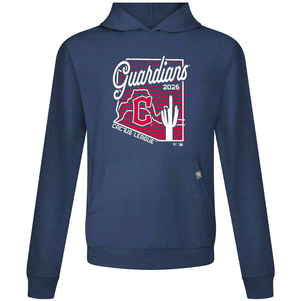 Navy Cleveland Guardians Levelwear Sunrise Relay Hoodie