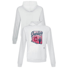 White Cleveland Guardians Levelwear Sunrise Relay Hoodie