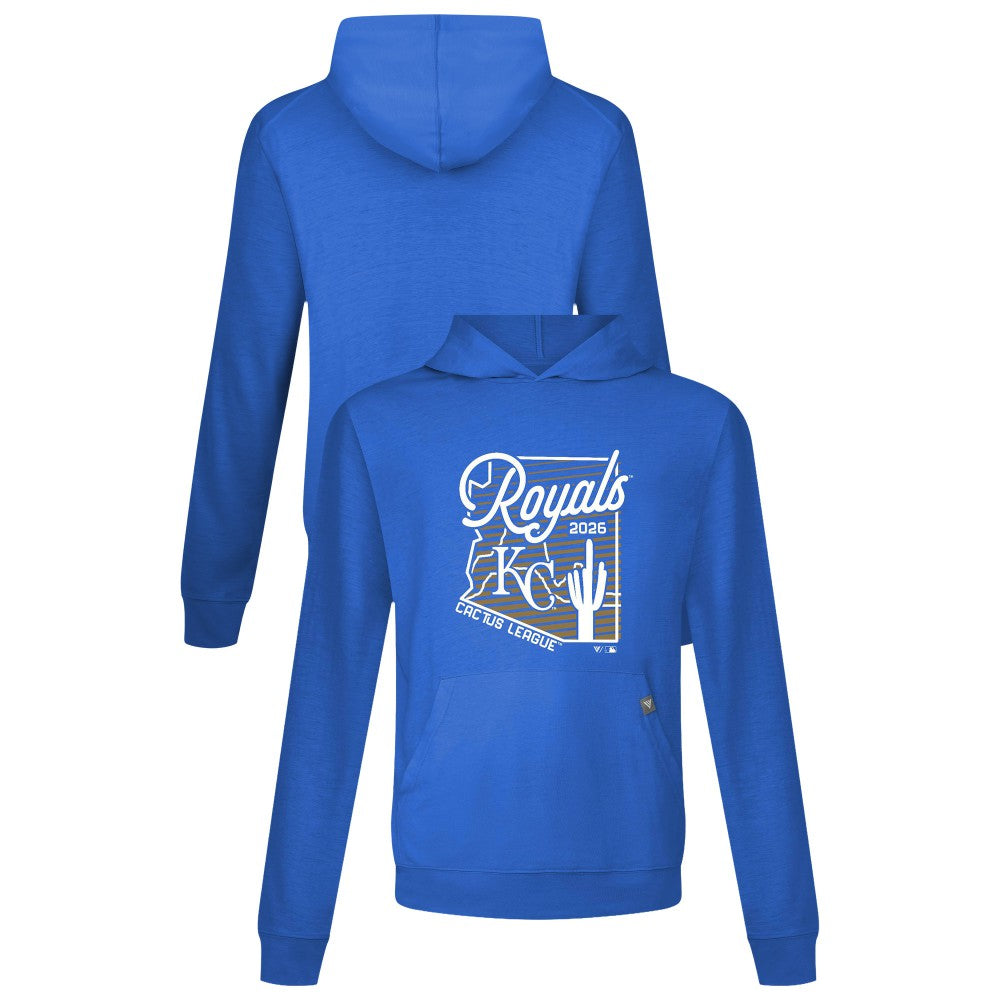 Royal Kansas City Royals Levelwear Sunrise Relay Hoodie