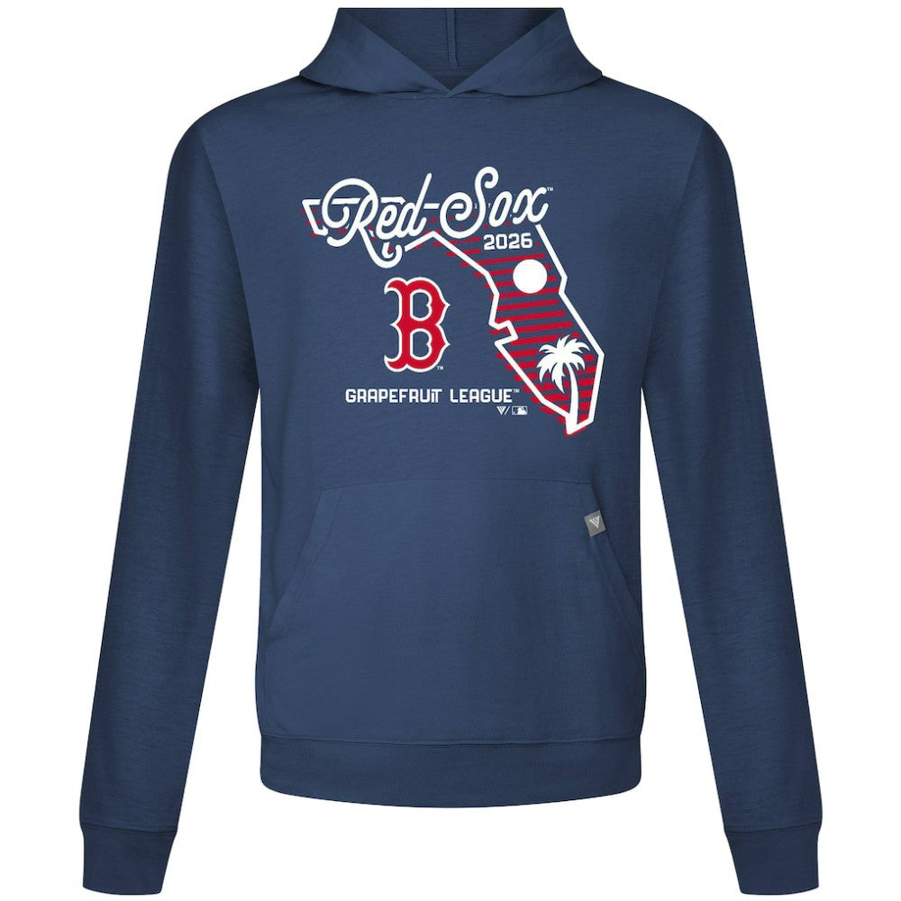 Navy Boston Red Sox Levelwear Sunrise Relay Hoodie