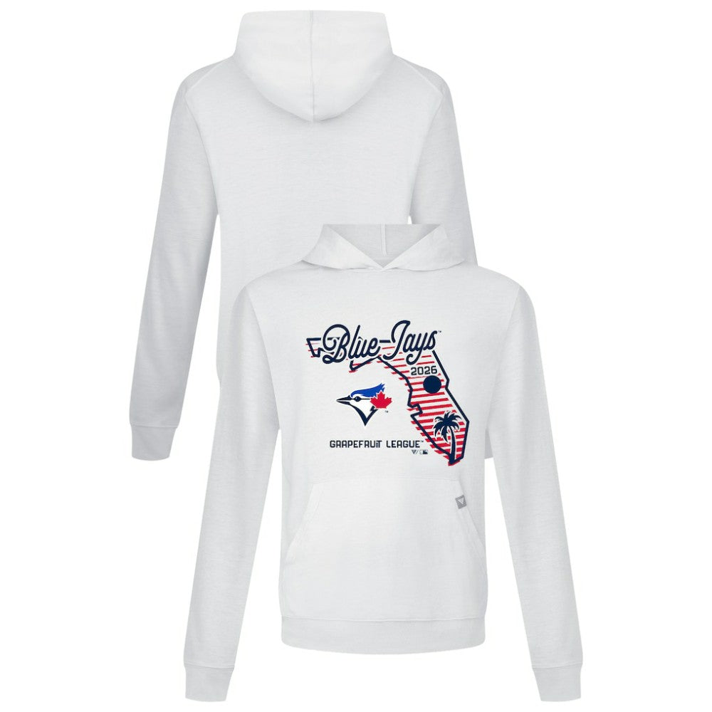White Toronto Blue Jays Levelwear Sunrise Relay Hoodie