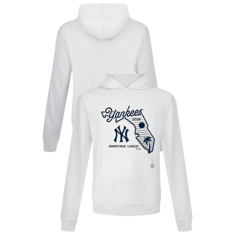 White New York Yankees Levelwear Sunrise Relay Hoodie